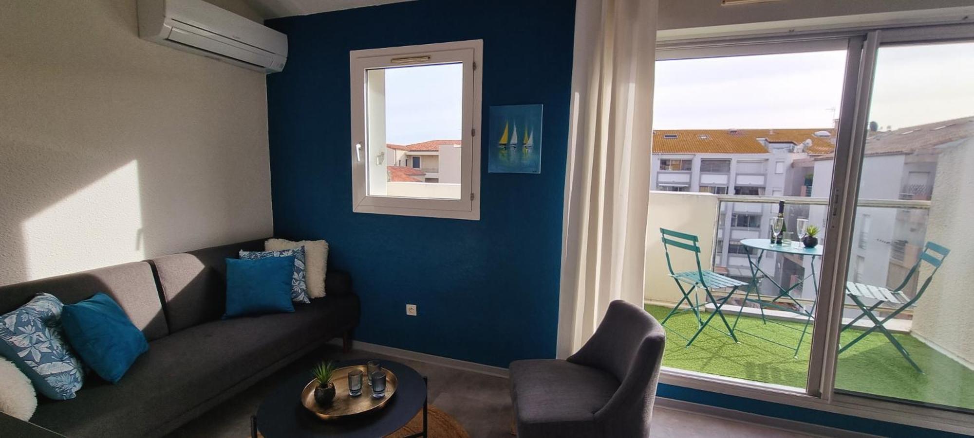 L'Ophelia Duplex Dernier Etage Balcon Centre Climatisation Daire Sète Dış mekan fotoğraf