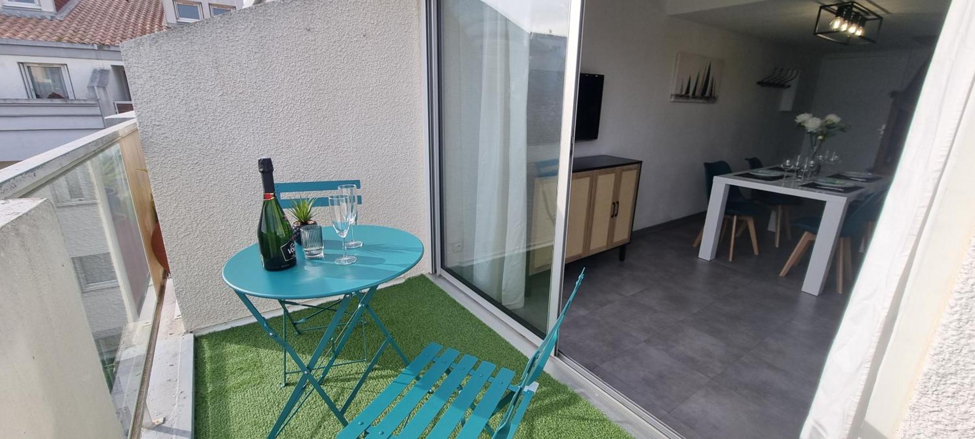 L'Ophelia Duplex Dernier Etage Balcon Centre Climatisation Daire Sète Dış mekan fotoğraf