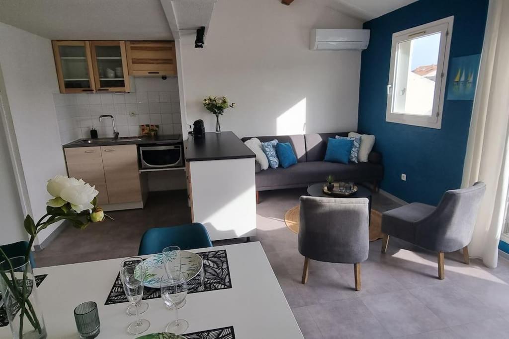 L'Ophelia Duplex Dernier Etage Balcon Centre Climatisation Daire Sète Dış mekan fotoğraf